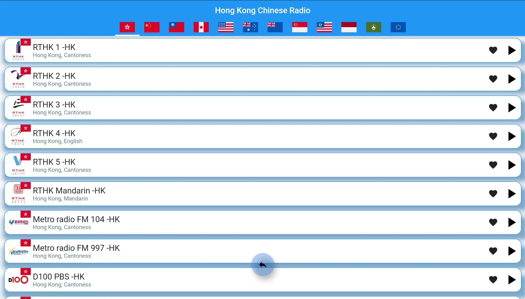 Canada Chinese Radio 加拿大中文電台 screenshot